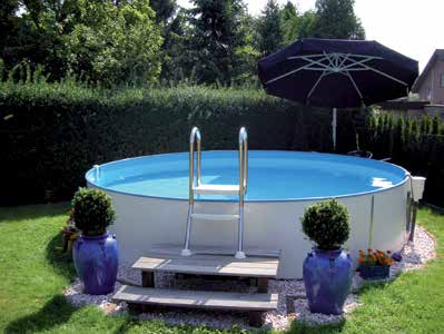 Rundbecken Milano Pool-Sets