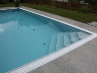 Dreiseitige Rinne