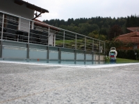 Dreiseitige Rinne
